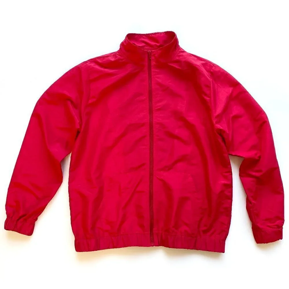 Balera Dance Unisex Full Zip Red Track Jacket L